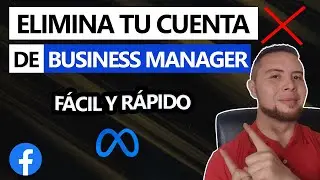 Cómo ELIMINAR el BUSINESS MANAGER Facebook✅ (Administrador comercial)
