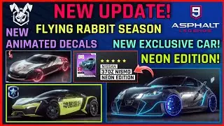 Asphalt 9 : New Update! New Neon Edition Car | New Season And Drive Syndicate | New Track A9C 🔥
