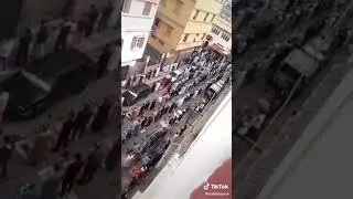 أول صلاة جمعة بالمغرب في زمن كورونا الحمدلله