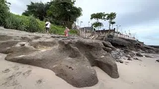 #Bali #Canggu Pererenan Beach 🏖️ | een prachtig zwart zandstrand 🏖️ van ongeveer 500 meter lang.