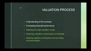 VALUATION PROCESS (Part 3)