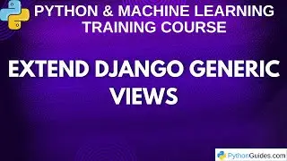 Extend Django Generic Views