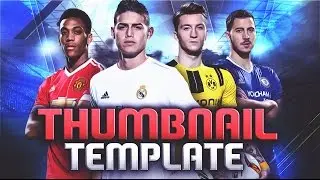 FIFA 17 l Thumbnail Template PSD - Free Download