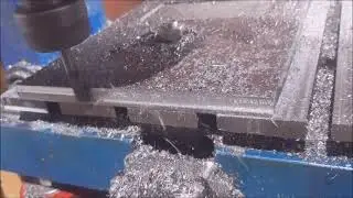 На самодельном фрезерном станке с ЧПУ ,делаю самодельный фрезерный станок с ЧПУ !