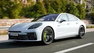 У Porsche Panamera 2024 появилось две новые гибридные версии. Обзор, цены