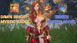 Blade and Soul Dawn Bright Mystic Badge DPS and Upgrade Chances