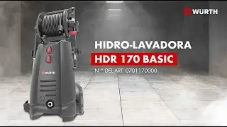 HIDRO-LAVADORA HDR 170 BASIC WÜRTH  - TUTORIAL DE USO
