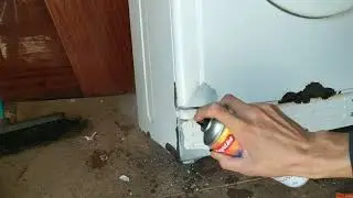 Покраска ржавой стиральной машинки