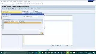 SAP - ABAP Development Workbench (Create Screen)