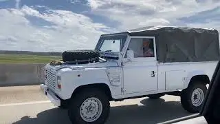 1997 Land Rover Defender 110 XD Wolf 300Tdi Raw Driving Video