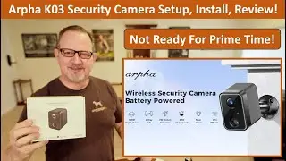 Arpha K03 $29 Wireless Security Camera Review - The Good & Bad! 