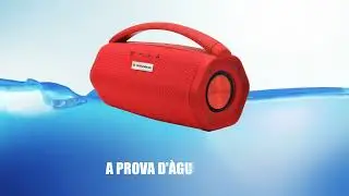 Video Aqua Boom A melhor caixa de som a prova de água.