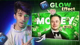 How To Make A Thumbnail With Glow Effect | Beginners Tutorial | Prince Editz