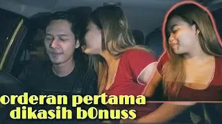PRANK TAXI ONLINE | ORDERAN PERRTAMA LANGSUNG DAPAT BONUS