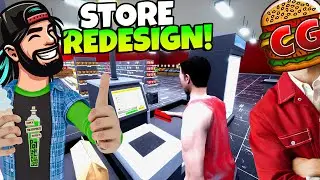 Our Grocery Store Got a HUGE Makeover! - Grocery Store Simulator