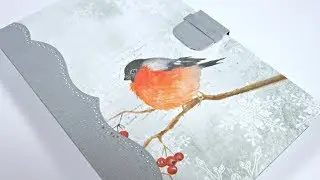 Mini álbum con costura escondida | Encuadernación #3
