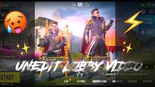 unedit lobby video ⚡🥵|NV GAMING| #nvgaming #bgmi #pubgmobile