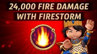 Royal Revolt 2 - 24,000 FIRE DAMAGE WITH FIRESTORM