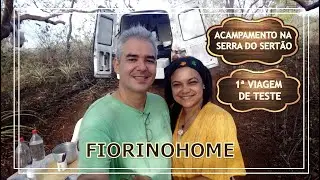 1º ACAMPAMENTO COM A FIORINO CAMPER NO ALTO DA SERRA NO SERTÃO - PARTE 1