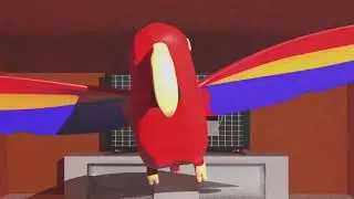 Lego Parrot (Modern Version) . CG Animation