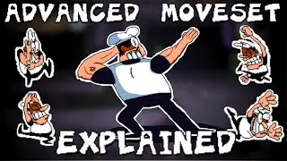 Peppino's Advanced Moveset / All Special Moves | FULLY EXPLAINED