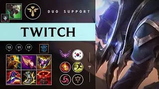 Twitch Support vs Blitzcrank - KR Master Patch 26.05