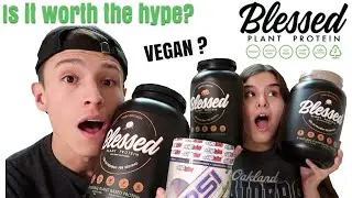 TRYING VEGAN PROTEIN FOR THE FIRST TIME | BLESSED PROTEIN