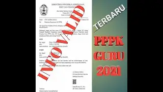INFO VALID TERBARU PPPK GURU 2021