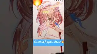 Genshin Impact drawing 