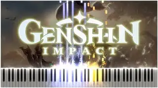 Symphony of Boreal Wind (Genshin Impact) - Synthesia / Piano Tutorial