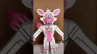 Funtime Foxy FNAF Papercraft