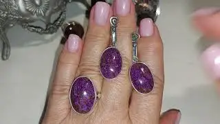 134. Серебряные украшения с  шикарными камнями🤗👌💖💎💍