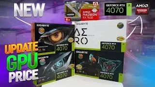 4070 GPU Update Price in Market Right Now 2023 | RX7600 | Creatus Computer