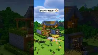 Minecraft Survival Starter House 🏠 