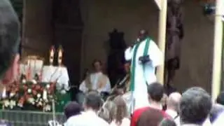 Homilia wygłoszona przez ojca Johna Bashabore podczas mszy św. w Gdańsku 30.06.2009. Part 3/4