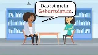 Deutsch lernen A1 - Lektion 14 - Dialoge | Ämter und Behörden | Umzug