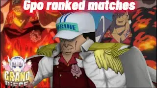GPO RANKED WITH PIKA AND ENELS POLE (OP COMBO)