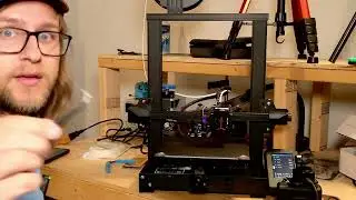 First Print On The Ender 3 V2 Pro Neo