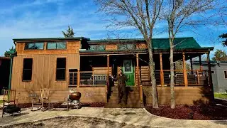 LIVING TINY with MR. TINY - TINY HOME dream design come to life