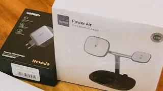 WiWU Power Air (magsafe) + Ugreen 100W Charger