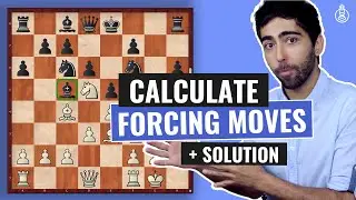 Did you calculate correctly? | Checks, Captures & Threats Method - Exercise Solution