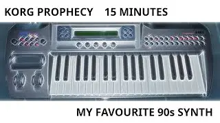 Korg Prophecy sounds / demo track, 15 minutes, multitracked
