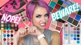 The TOP 10 WORST Eyeshadow Palettes in my STASH! | Steff's Beauty Stash