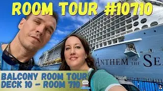 Peak Inside Anthem Of The Seas Balcony Room #10710 🚢