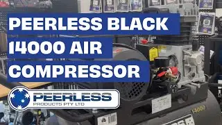 Peerless Black 14000 2.5HP air compressor - built for the trade!