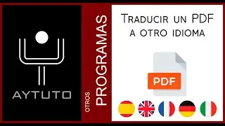 Pasar un PDF a otro idioma (SIN PROGRAMAS)