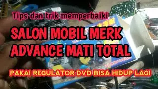 CARA ATASI SPEAKER AKTIF ADVANCE MATI TOTAL