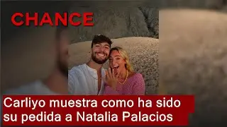 Carliyo muestra en redes sociales como ha sido su pedida a Natalia Palacios