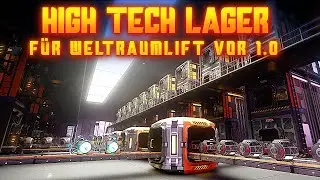 Neues Weltraumlift Lager für Version 1.0 Satisfactory Deutsch German Gameplay