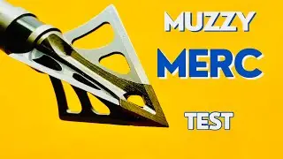MUZZY MERC 100 gr Broadhead Test